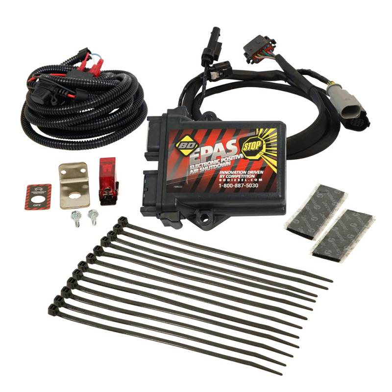 RAM 4500 Engine Shutdown System - BD Diesel - E-PAS Positive Air Shutdown - `25-`27